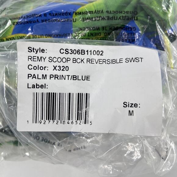 Alice And Olivia Remy Scoop Neck Reversible Swimsuit M - Picture 5 of 15